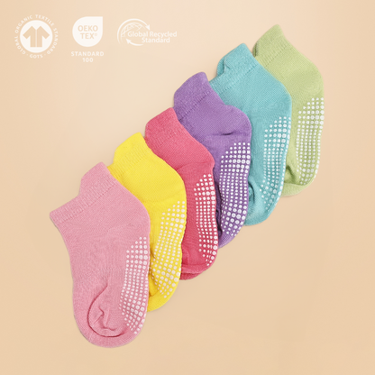 Chaussettes antidérapantes - Lot de 6